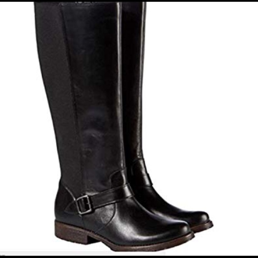 Kenneth Cole New York Knee High Leather Boots